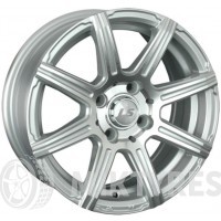 LS Wheels LS571 6.5x15 4x100 ET 40 Dia 73.1 (Silver)